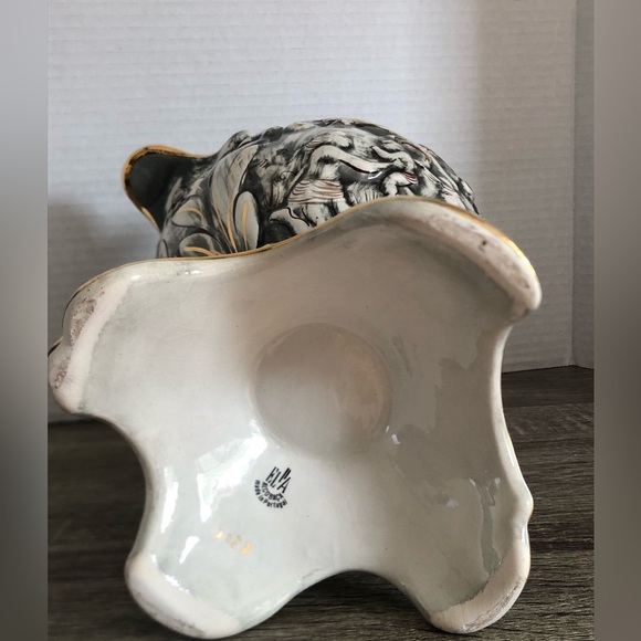 Vtg ELPA Alcobaca Cherub Vase - Picture 9 of 14